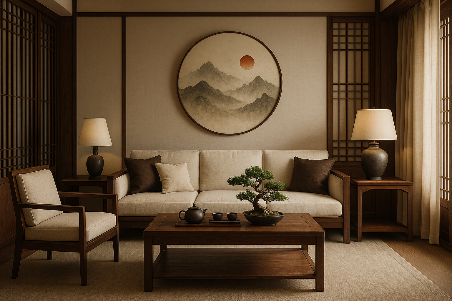The Essence of Asian Interior Design: Tranquility, Balance, and Timeless Beauty