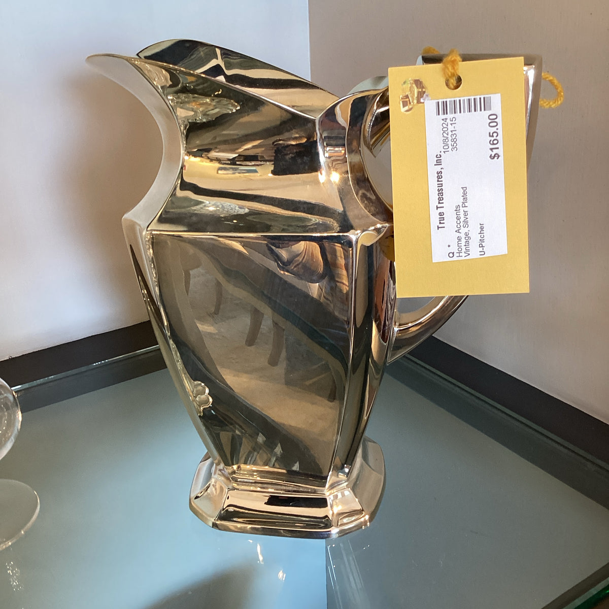 Silver Plated Pitcher – True Treasures Inc